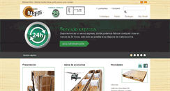 Desktop Screenshot of embalajesbarrio.com
